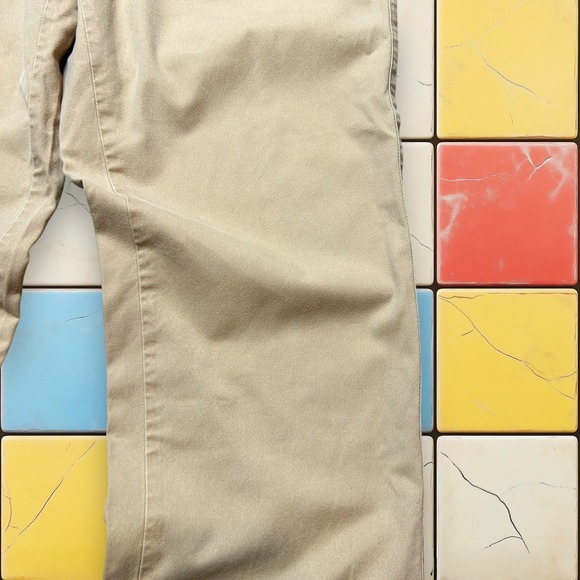 Peter Millar Golf Performance‎ Pants Y2K Men 36 X 27 Beige Khaki Cotton Trousers - Picture 10 of 13
